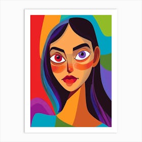 Portrait Of A Woman 267 Art Print