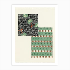 Japanese Pattern, Shin Bijutsukai Art Print