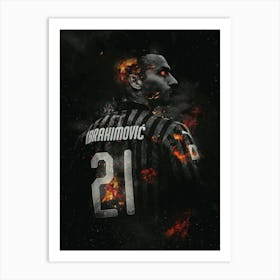 ibrahimovic 4 Art Print