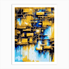Abstract Painting 73 Art Print