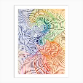 Colorful Abstract Painting 33 Art Print