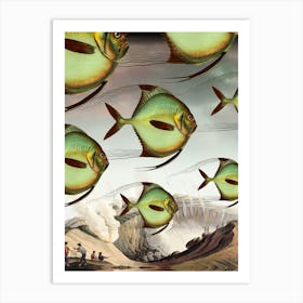 Fish Migration Art Print