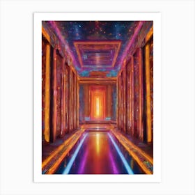 Hall Of Mirrors Art Print