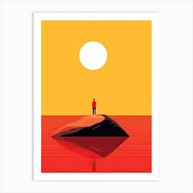 Contemplating Isolation Art Print