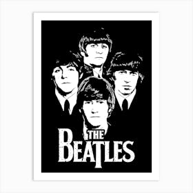 the Beatles music band Art Print
