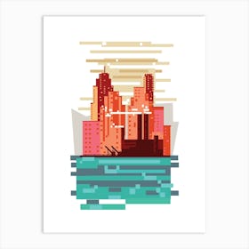 Cityscape Art Print