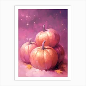 Pumpkins 2 Art Print