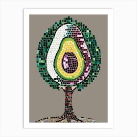 Avocado Tree Art Print