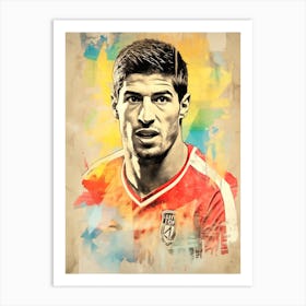 Luis Suarez (3) Art Print