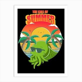 The Call Of Summer 1 Art Print