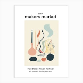 Berlin Handmade Haven Festival 2 Art Print