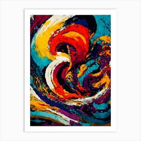 Swirls Art Print