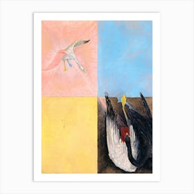 Hilma af Klint - The Swan, No. 04, Group IX-SUW , High Resolution Art Print