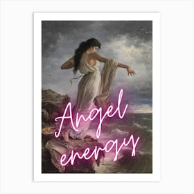 Angel Energy Art Print