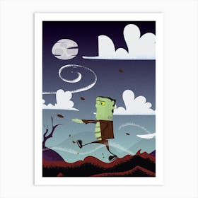 Frankenstein Art Print