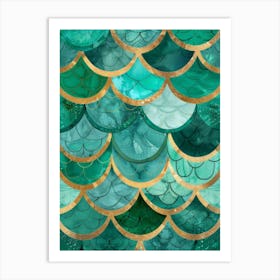 Mermaid Scales 5 Art Print