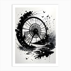 Ferris Wheel 4 Art Print