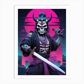 Samurai 5 Art Print