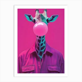 Giraffe 6 Art Print