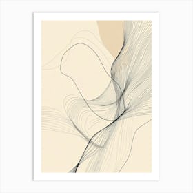 Abstract Lines Art Print