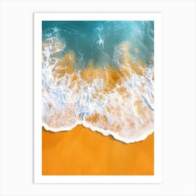 Sand On The Beach Art Print