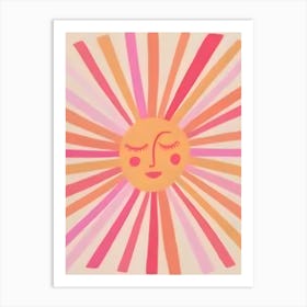 Sun Art Art Print