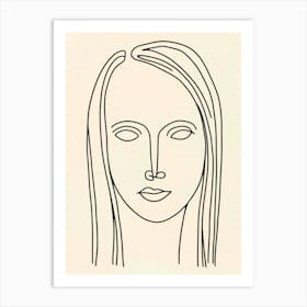 Portrait Of A Woman 32 Art Print