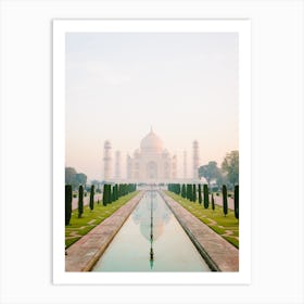 Taj Mahal View Art Print