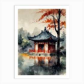 Asian Painting 8 Art Print