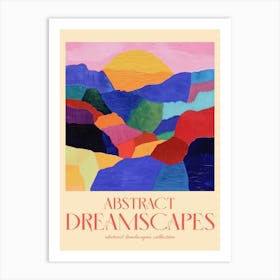 Abstract Dreamscapes Landscape Collection 59 Art Print