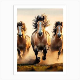 Creative Horse Beauty Illustration Nr 155 Art Print