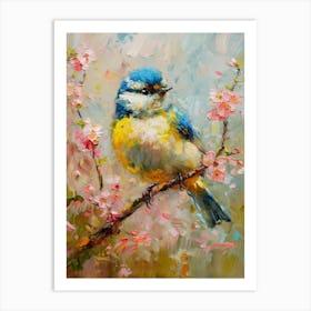 Bird On A Branch 39 Art Print