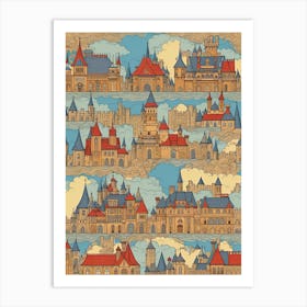 Castles In The Sky Art Print