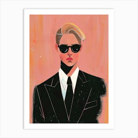 Portrait Of A Young Man 18 Art Print