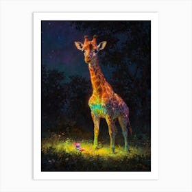 Giraffe 53 Art Print