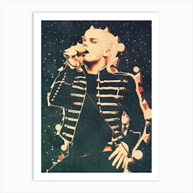 Gerard Way Live Concert My Chemical Romance 4 Art Print