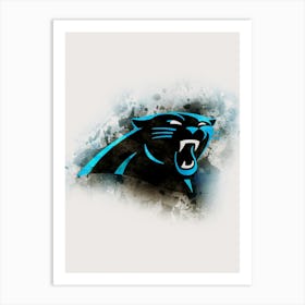 Carolina Panthers 3 Art Print