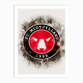 Fc Midtjylland 2 Art Print