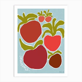 Tomatoes Art Print