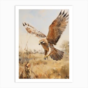 Bird Painting Falcon 4 Art Print