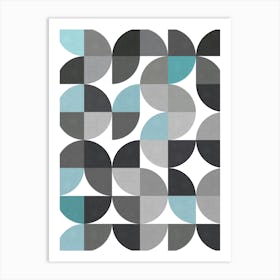 Balanced geometric pattern 2 Art Print