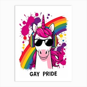 Rainbow Beats: Gay Pride in Every Color Art Print