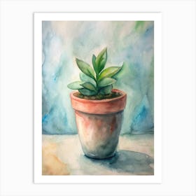 Potted Plant Art Print