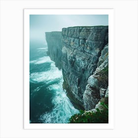 Cliffs Of Ireland 2 Art Print