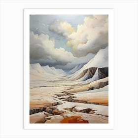 'Snowscape' Art Print