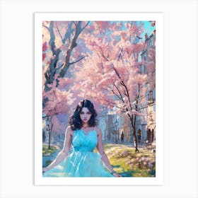 Cherry Blossoms 1 Art Print