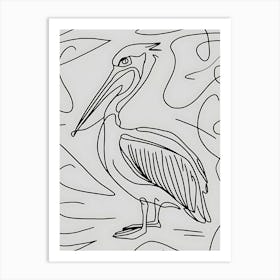 Pelican Art Print