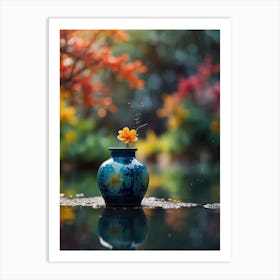 Flower In A Vase Art Print