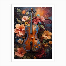Violin Art Print