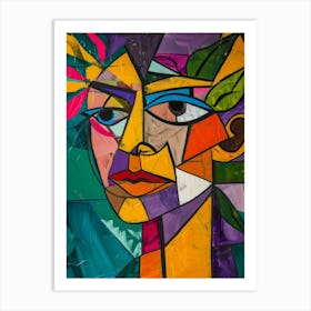 Portrait Of A Woman 626 Art Print